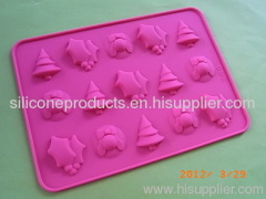 *Pink*Chrismas Chocolate Collection Silicone Mould