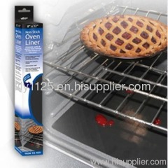 PTFE Re-usable Non-stick Oven Liner - Messy drips just wipe away! Non-stick, prevent sticking