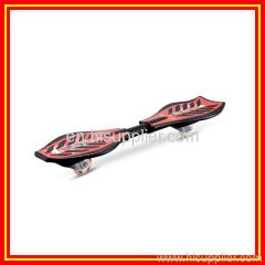 Skate Board Wave Skateboard PU Flashing Wheel Steel Fork
