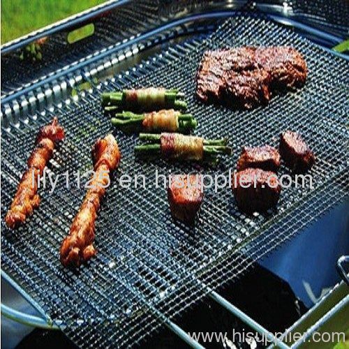 PTFE reusable non-stick bbq grids sheet