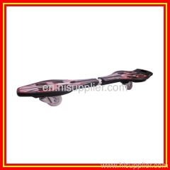Skate Board Wave Skateboard PU Flashing Wheel Steel Fork