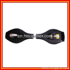 Skate Board Wave Skateboard PU Flashing Wheel Steel Fork