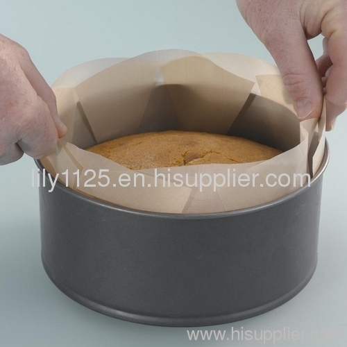 PTFE Non-stick Cake Tin liner - pre-cut, no mess, reusable