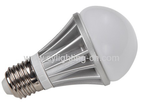 5W Φ60mm×105mm E27 Aluminum Radiator LED Bulb For Indoor Using