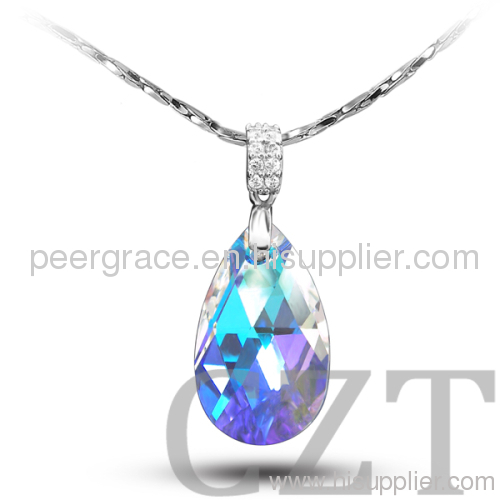 925 sterling silver pendant with Swaroski Crystal