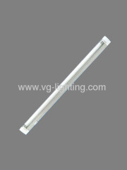 T5 electronic wall lamp/aluminium / linkable/with cover