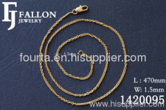 Golden Women Fashion Necklace Chain 1420095