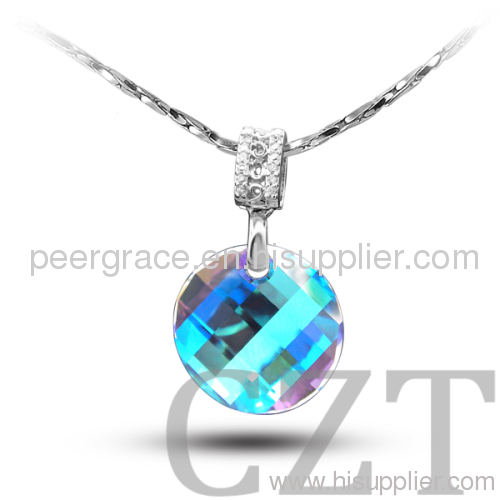 925 sterling silver pendant with Swaroski Crystal