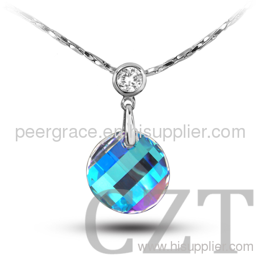 925 sterling silver pendant with Swaroski Crystal