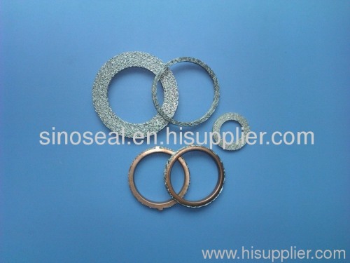 Knitted wire mesh gasket