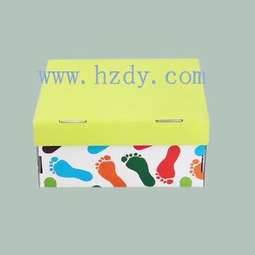 Packaging box for shoes