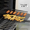 Non-stick Oven Mesh Baking Sheet - heat resistant mesh grid sheet fit for cooking pizza, crisp chips