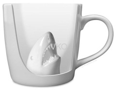 Great Shark White Ceramic Mugs