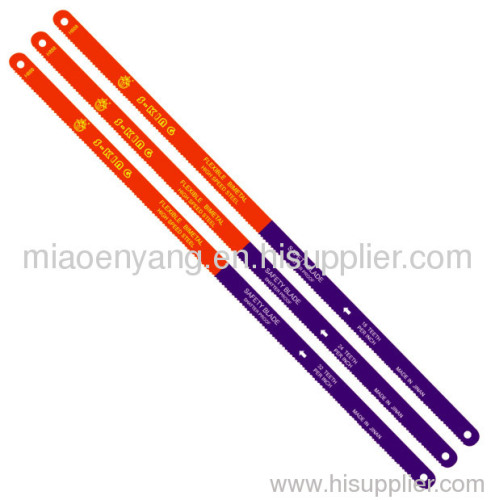 Bi-metal hacksaw blades