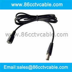 DC Male to Female Extension Cable, Power Cord, DC cable