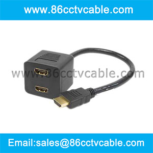 HDMI Splitter Adapter Cable