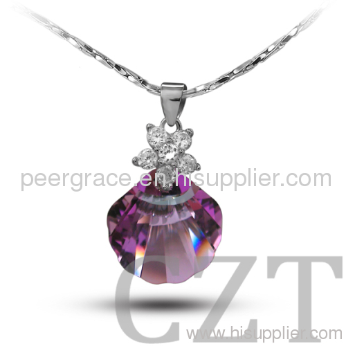 925 sterling silver pendant with Swaroski Crystal