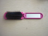 Foldabel hair brush , travel hair brush , travel miror , gift , girl products