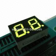 Display LED de 7 segmentos de dois dígitos super verde de 0,4 polegadas