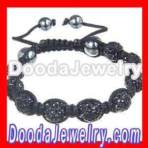 Black Hematite Crystal Shamballa Bracelet Meaning