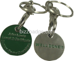 metal coin keychains
