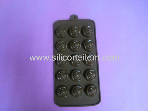 15 Rose Chocolate / Candy Silicone Chocolate Moulds