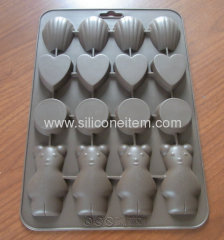 16 cell Chocolate / Pastry Nut Silicone Chocolate Moulds