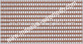 Brass metal Mesh for architectural