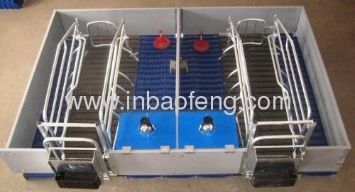 Galvanized pig equipment farrowing crates