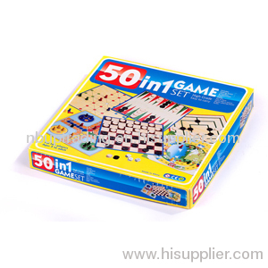 50 IN 1 GAME SET IN COLOR BOX