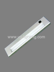 T5 plastic electronic wall lamp with switch and diffuser