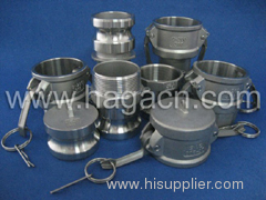 Stainless steel camlock coupling