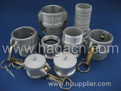 Aluminum camlock coupling