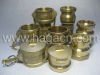 Brass Camlock coupling