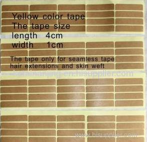 double sides tape yellow