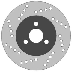 HYOSUNG SF50R RAUY front Mountain bike brake rotors