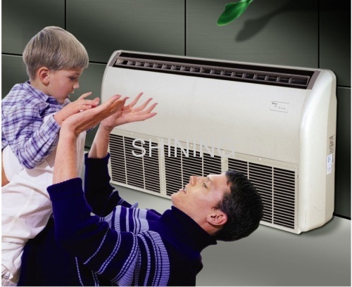 Ceiling floor type air conditioners