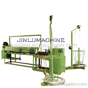 semi automatic chain link fence machine