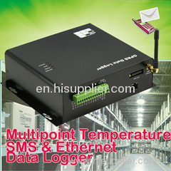 Multi-Temperature SMS NET Data Logger