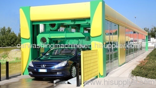 automatic tunnel car wash machine