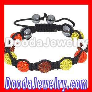 multi color Shamballa Bracelet