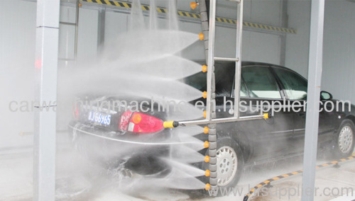 touchless water axe type car wash machine