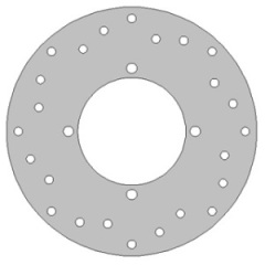 POLARIS MAGNUM500 rear brake rotors