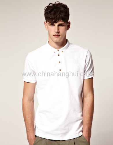 Collar Pique Polo T-shirt