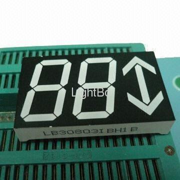 0.8" common cathode 3 digit arrow led displays for elevator floor indicators