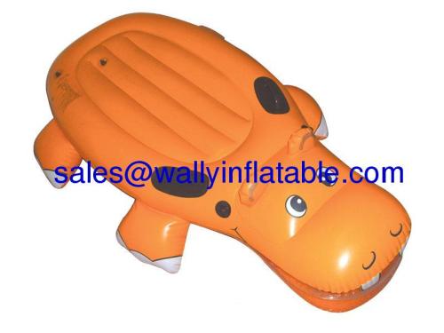 inflatable hippo pool toy