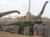 Amusement ride animatronic dinosaur