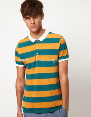Men's stripe Fashion printed t-shirts
