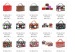 Ladies Handbags Cosmetics Bags Gift Bags