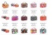 Ladies Handbags Cosmetics Bags Gift Bags